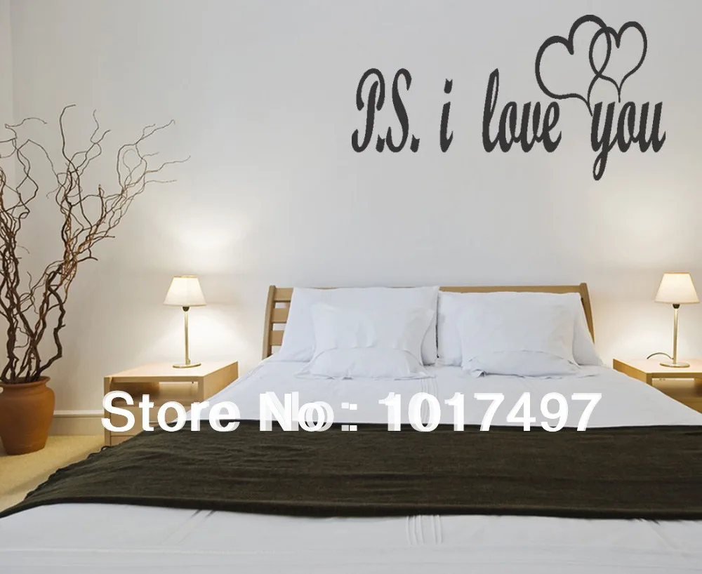 Popular Bedroom Wall Quotesbuy Cheap Bedroom Wall Quotes Lots - Free Shipping Large Size Ps I Love You Vinyl Wall Lettering Bedroom Decorquotesromantic popular bedroom wall quotesbuy cheap bedroom wall quotes lots - free shipping large size ps i love you vinyl wall lettering bedroom decorquotesromantic