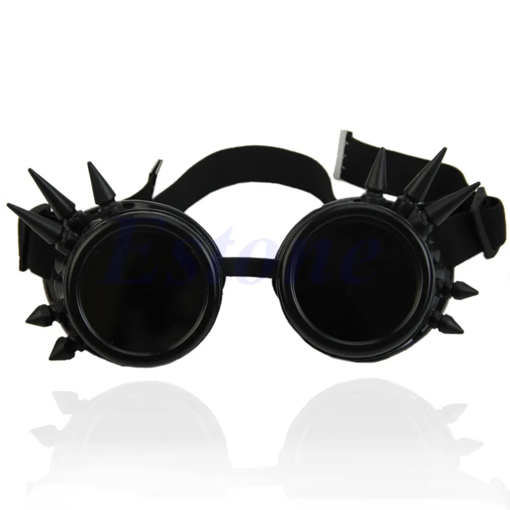 Винтажные викторианские готические Косплей заклепки защитные очки в стиле стимпанк Сварка панк