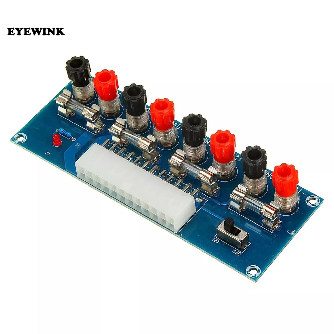 XH-M229 Desktop PC Chassis Power ATX Transfer to Adapter Board Power Supply Circuit Outlet Module 24Pin Output Terminal 24