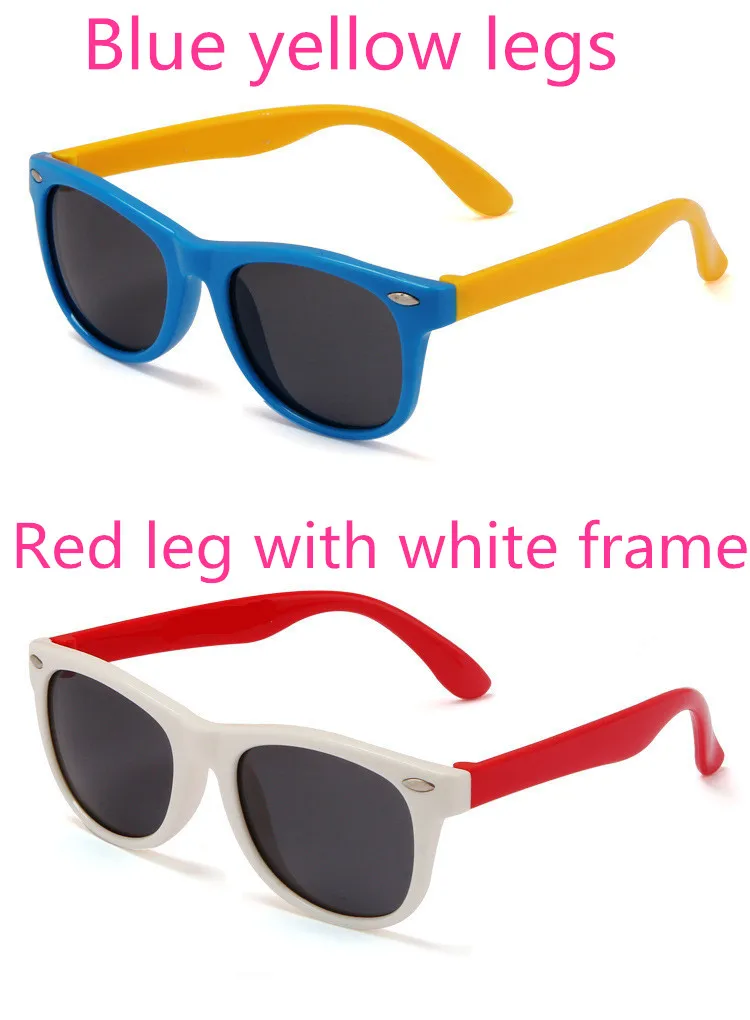 ASUOP2017silicone children sunglasses men and women children sunglasses boy girl safe shade baby glasses square UV400 sunglasses (6)