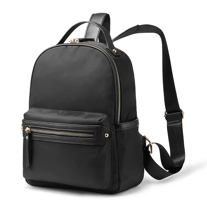 LOVEVOOK, рюкзак для женщин, школьные сумки, женские рюкзаки для девочек, подростков, Женская Противоугонная сумка, Оксфорд, водонепроницаемая сумка - Цвет: Черный