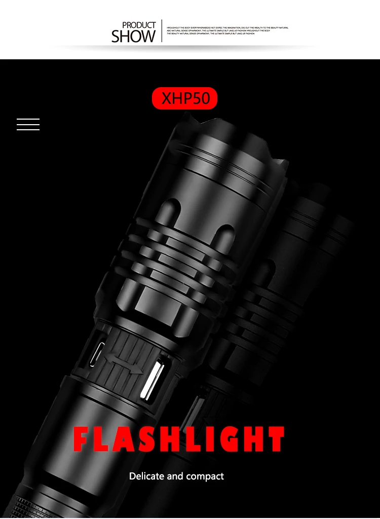 6000 люмен светодиодный фонарик ультра яркий xhp50.2 самый мощный usb фонарь масштабируемый фонарь 18650 лучшая лампа для кемпинга, рыбалки, охоты