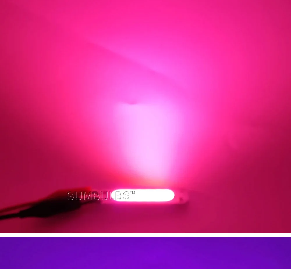 6015mm COB LED Light Bulb 12V 2W LED Diode Lighting Chip Red Blue Pink Green Yellow White Color for DIY Car Lamp Bulbs (15)