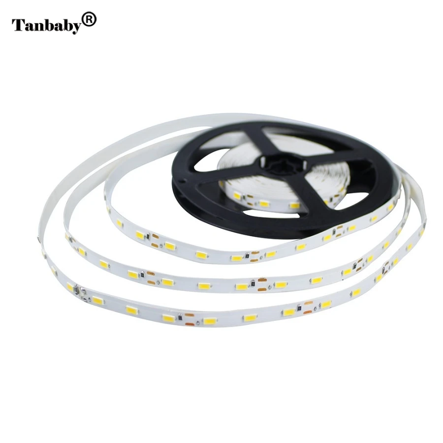 Tanbaby 5630 SMD Светодиодные ленты 300 светодиодный S/5 м Холодный/теплый белый красный зеленый 5730 Светодиодные ленты света Гибкая лента + 12 В 2A