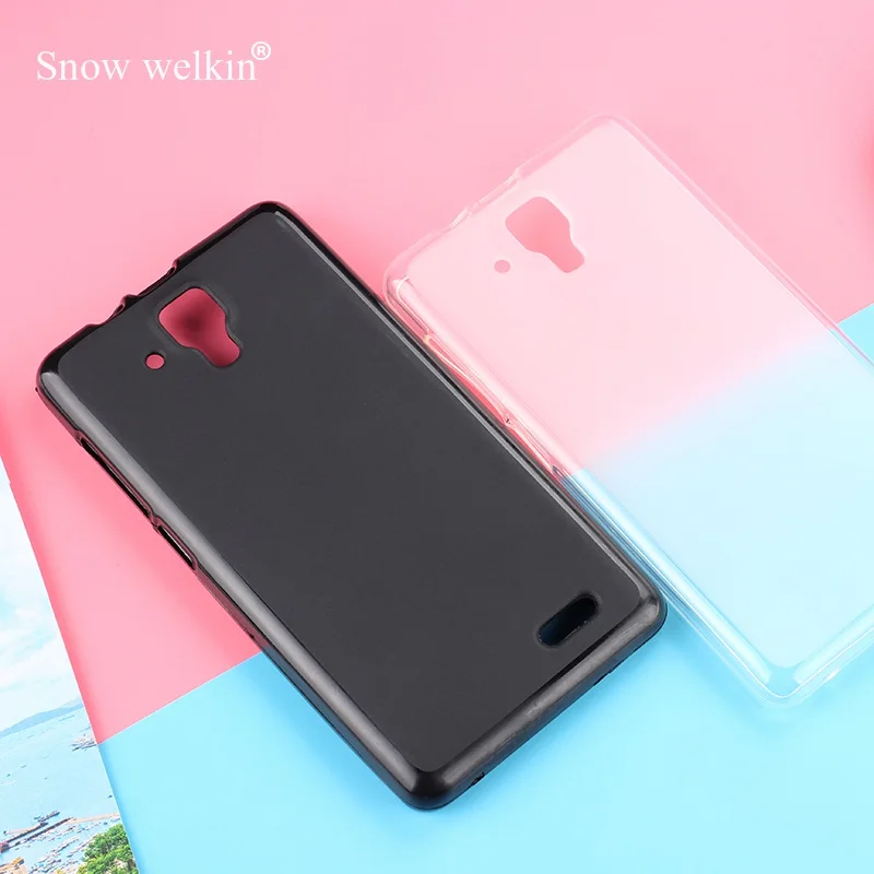 

A536 Gel TPU Slim Soft Silicone Back Cover Case For Lenovo A536 A358T 5.0 inch Phone Rubber Bag Cases