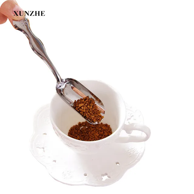 Best Price 5Pcs/Lot Japanese-Style Stainless Steel Tea scoops Minimalist Teaspoon Tea Shovel Essential Tea Teaspoon Tea Spoon Coffee Scoops