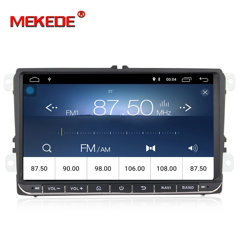 Excellent HD Android 8.1 Car dvd player radio for Volkswagen golf 6 touran passat B7 sharan Touran polo tiguan GPS Navi Microphone gift 2