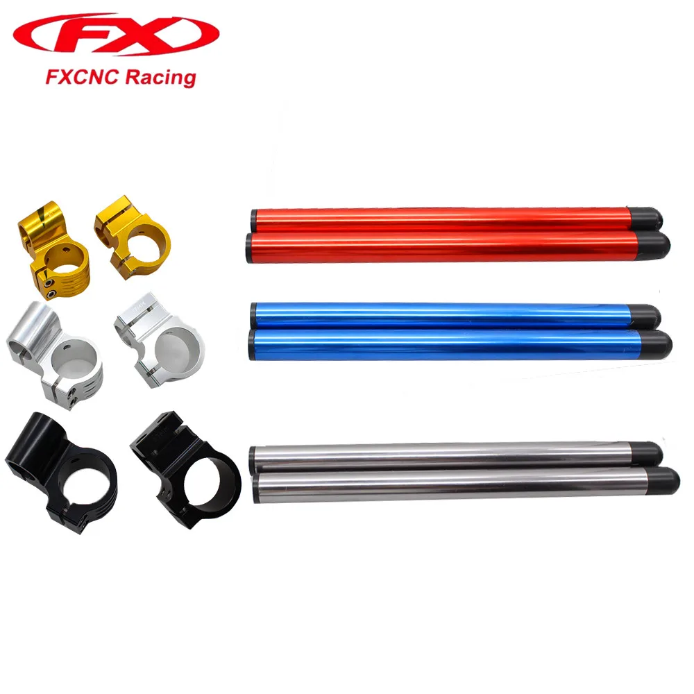 

FX CNC 7/8" 41mm Motorcycle HandleBars Regular And Raise Clip On Fork Handle Bars Clip-on For HONDA YFR750 1990 - 1997 1996 1995