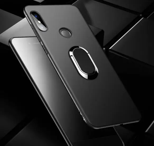 Для UMIDIGI F1 чехол для UMIDIGI F1 палец кольцо магнит матовый защитный чехол для UMIDIGI F1