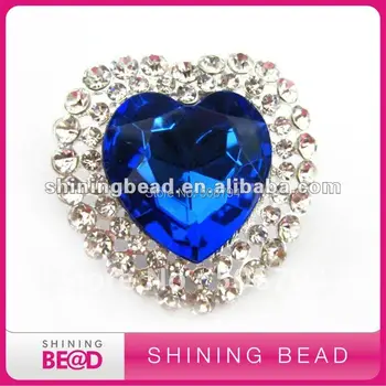 

hot sale heart shape rhinestone brooch with pin,free shipping,heart Of ocean brooch with pin,new design rhinestone brooch