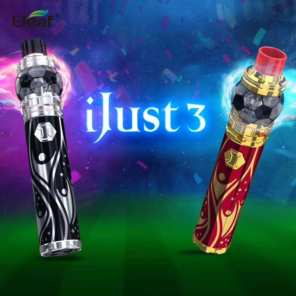 Оригинальный Eleaf iJust 3 комплект с Элло Дуро со встроенным аккумулятором 3000 мАч 6 5
