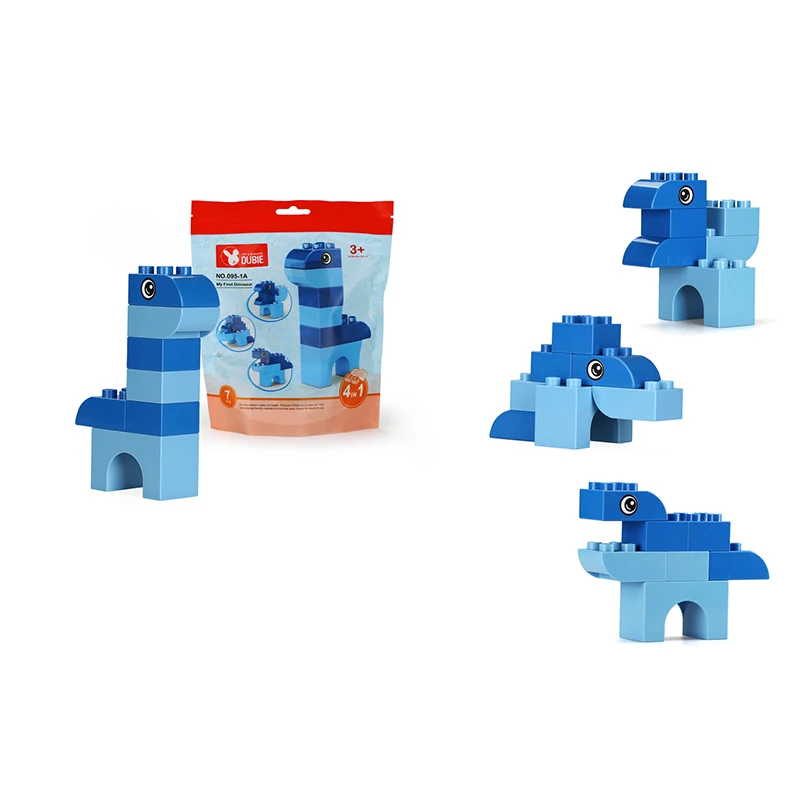 Large Grain Building Blocks Animal Series Model Figures Educational Toys For Kids Children Gift Compatible With LegoING Duplo Toy (16)