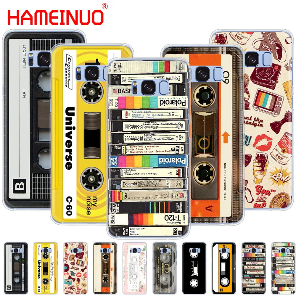 

HAMEINUO RETRO CLASSIC CASSETTE Unique Design cell phone case cover for Samsung Galaxy S9 S7 edge PLUS S8 S6 S5 S4 S3 MINI