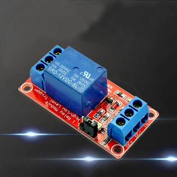 

Hot Sale 1 Way 5V 9V 12V 24V Relay Swich Module Relay Expansion Board Development Board Support high and low level trigger