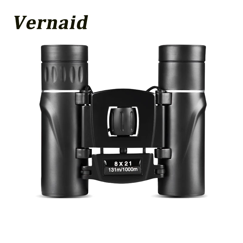 8x21 Compact Zoom Binoculars Long Range Folding HD Powerful Mini