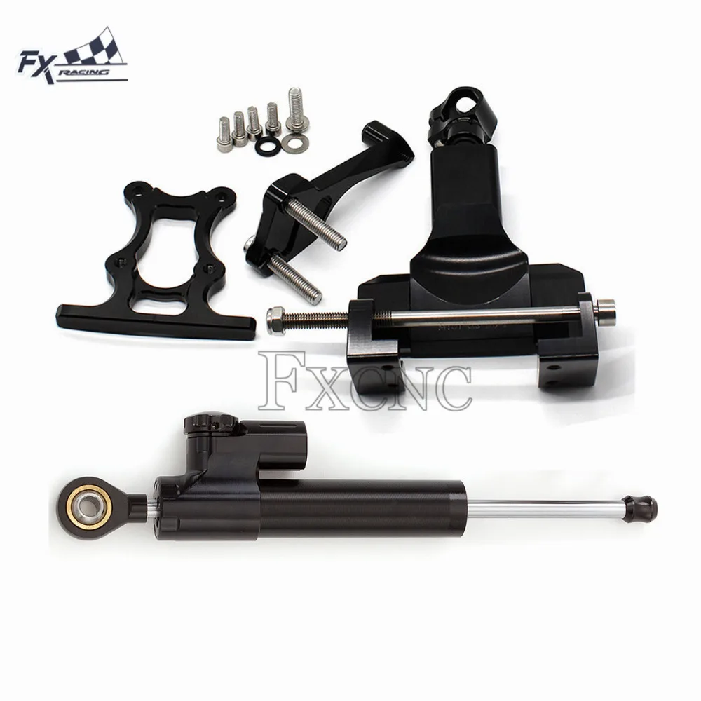 

CNC Motorcycle Stabilizer Steering Damper Mounting Bracket Support Kit For Yamaha MT07 FZ07 MT-07 FZ-07 MT 07 2014-2017 2015