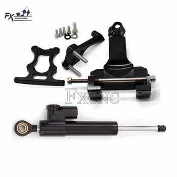 

CNC Motorcycle Stabilizer Steering Damper Mounting Bracket Support Kit For Yamaha MT07 FZ07 MT-07 FZ-07 MT 07 2014-2017 2015