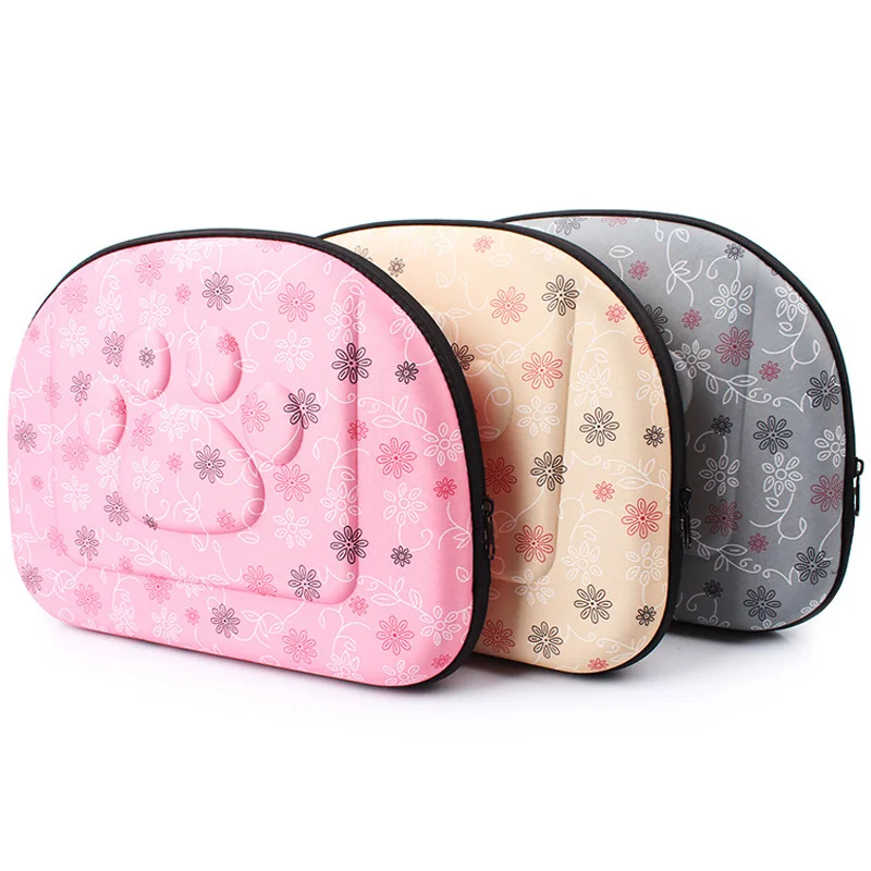3 Colors EVA Foldable Pet Carriers Bags Small Dogs Singles Portable Breathable Transport Box Cat Puppy Dog Travel Handbag