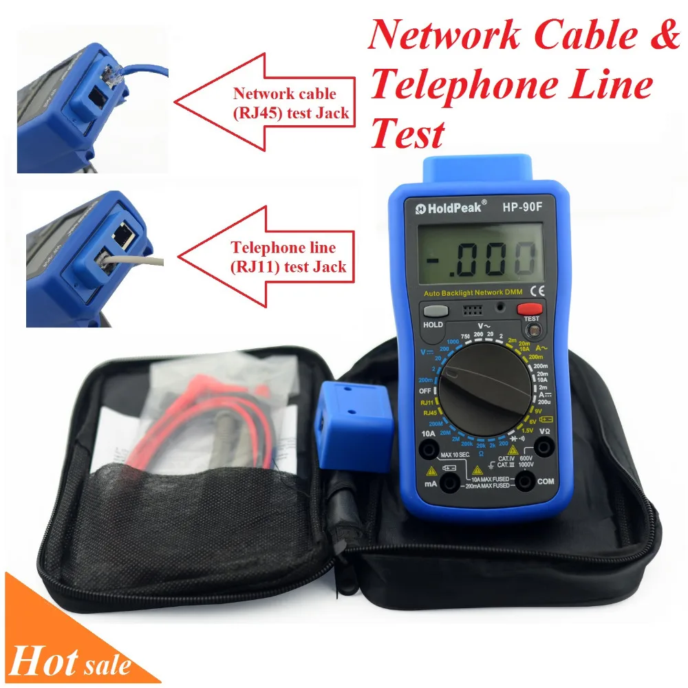 Buy Multimetro Digital HoldPeak HP 90F Digital Network