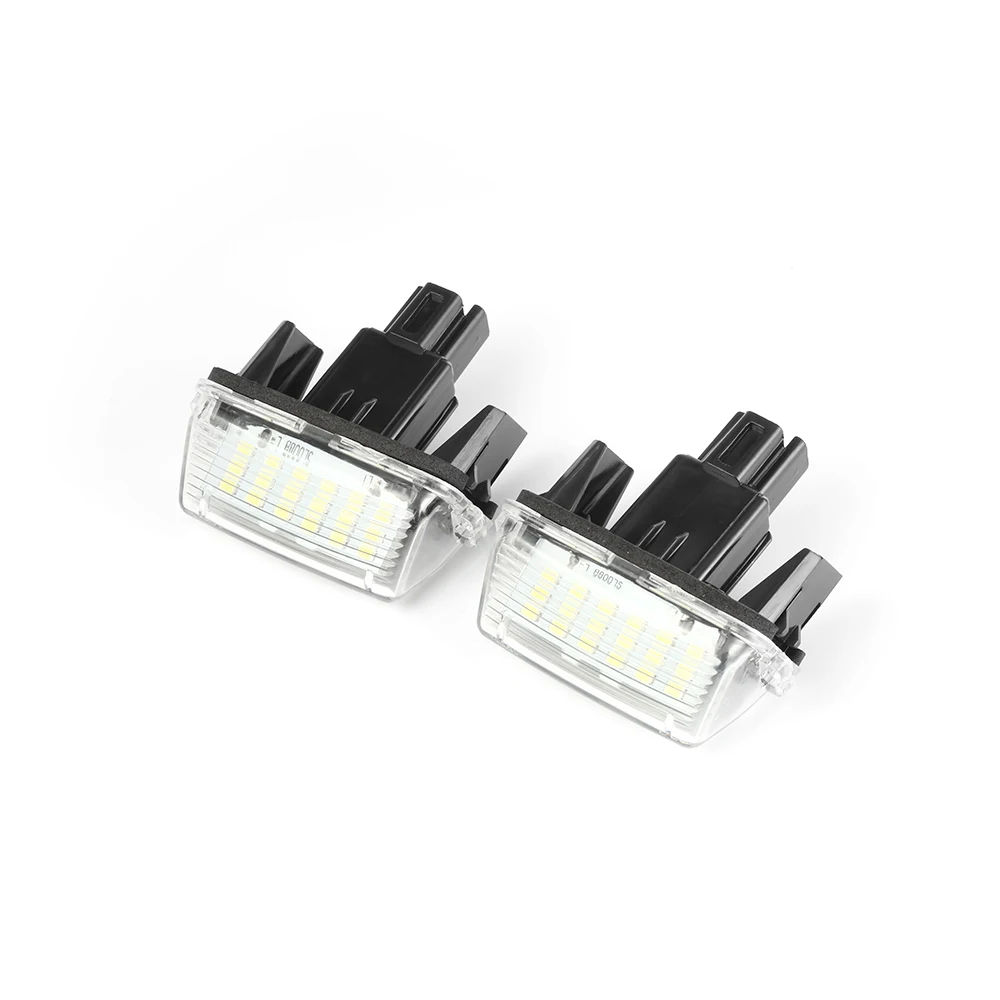 

2pcs Led Licence Plate Light Number Plate Light CANbus White LED Lamp For Toyota Yaris/Vitz Camry Corolla Prius C Ractis Verso S