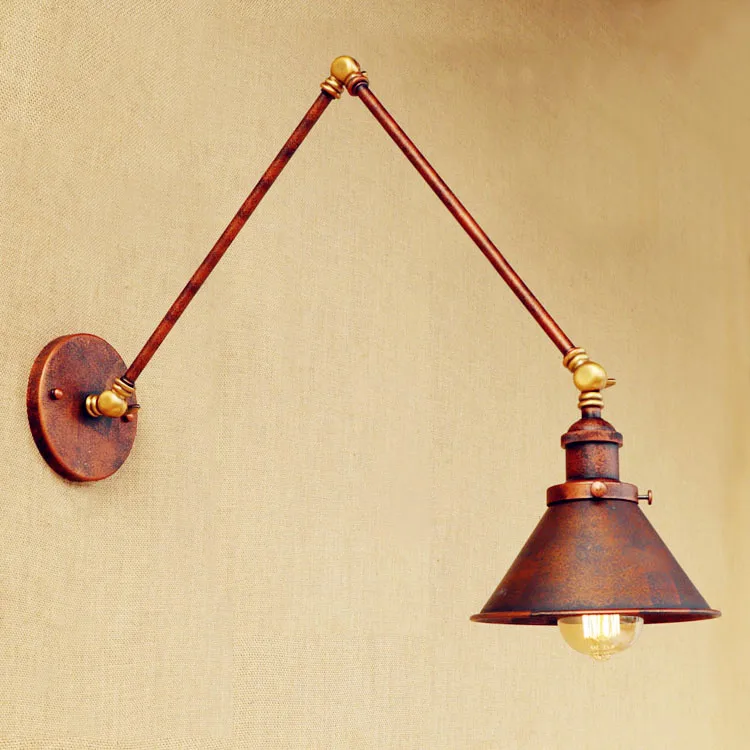 Arandela Retro Loft Industrial Wall Lamp Vintage Wandlamp Swing Long Arm Wall Light Fixtures Edison Wall Sconce Applique Murale Arandela Retro Loft Industrial Wall Lamp Vintage Wandlamp Swing Long Arm Wall Light Fixtures Edison Wall Sconce Applique Murale