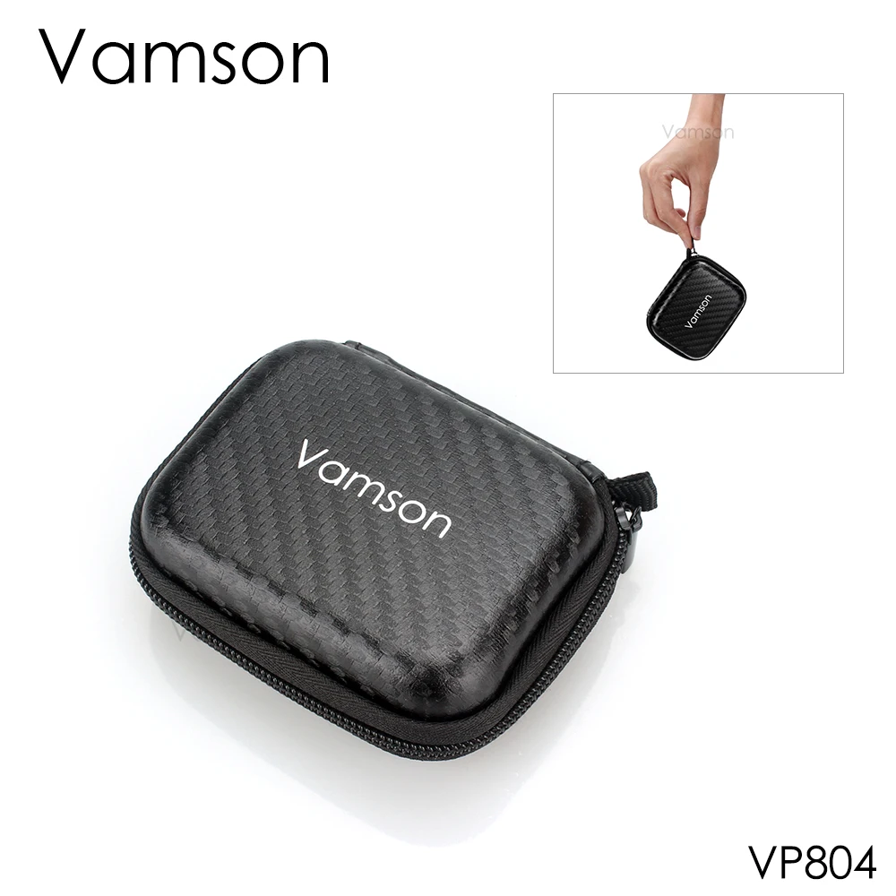 Vamson аксессуары для Go Pro мини Защитный EVA чехол Box сумка для GoPro Hero 4 3 + 2 для SJ4000 для Xiaomi для Yi VP804