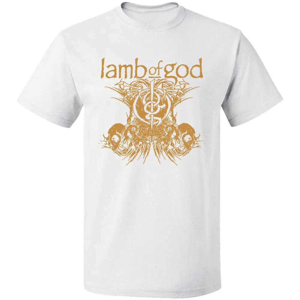 

LOGO GRAPHIC HEAVY METAL LAMB OF GOD ROCK BAND VINTAGE Free Shipping Tee S -3XL Tops Summer Cool Funny T-Shirt T Shirt Shirt Men