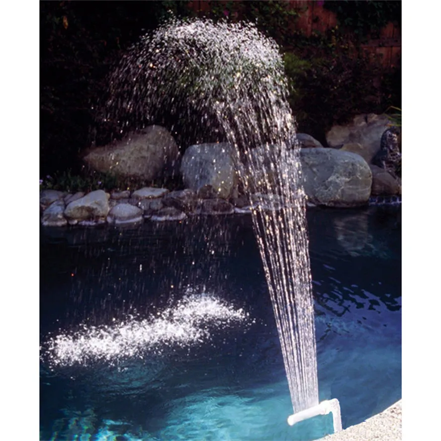 Swimming Pool Fountain Frame Adjustable Decoration White Spray Outdoor
