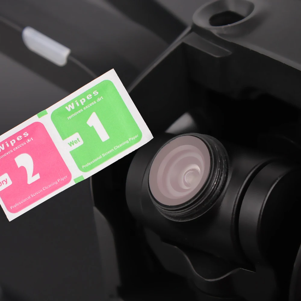 3pcs/set Camera Lens Protective Film Flexible Fiberglass Film With Pasting Tools for DJI MAVIC