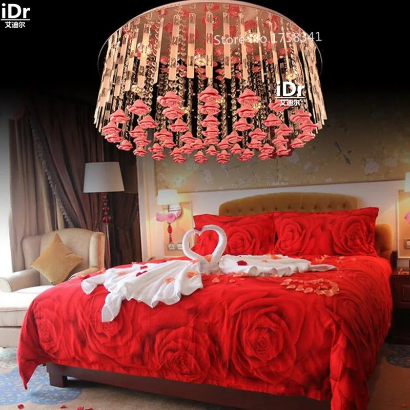 Online kaufen groÃhandel deckenleuchte rose aus china ...