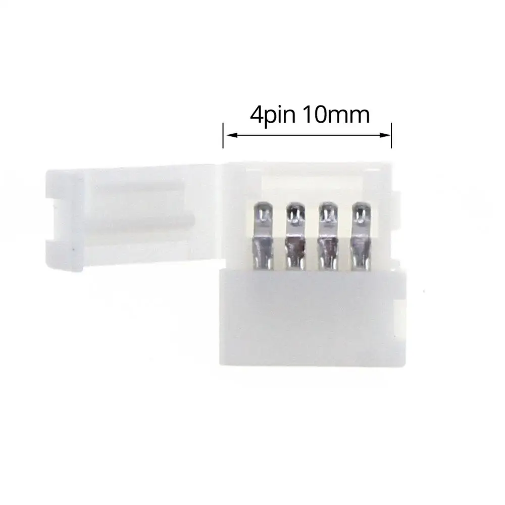 Светодиодная лента 5 шт соединители 2pin 4pin 5pin 8 мм 10 Бесплатная сварка для SMD 3528 2835