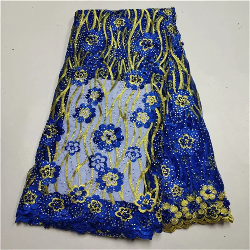 2019 New Design African Guipure Cord Lace High Quality Embroidery Stones For Wedding Party Dress | Дом и сад