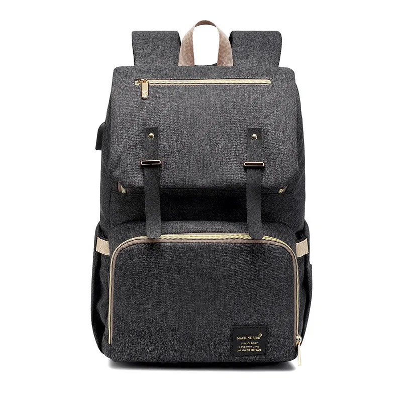 Korean Style Baby Diaper Changing Bags Mother&Kids Out Travel Milk Bottle Bag Multifunctional Large Capacity Mother Backpack 23