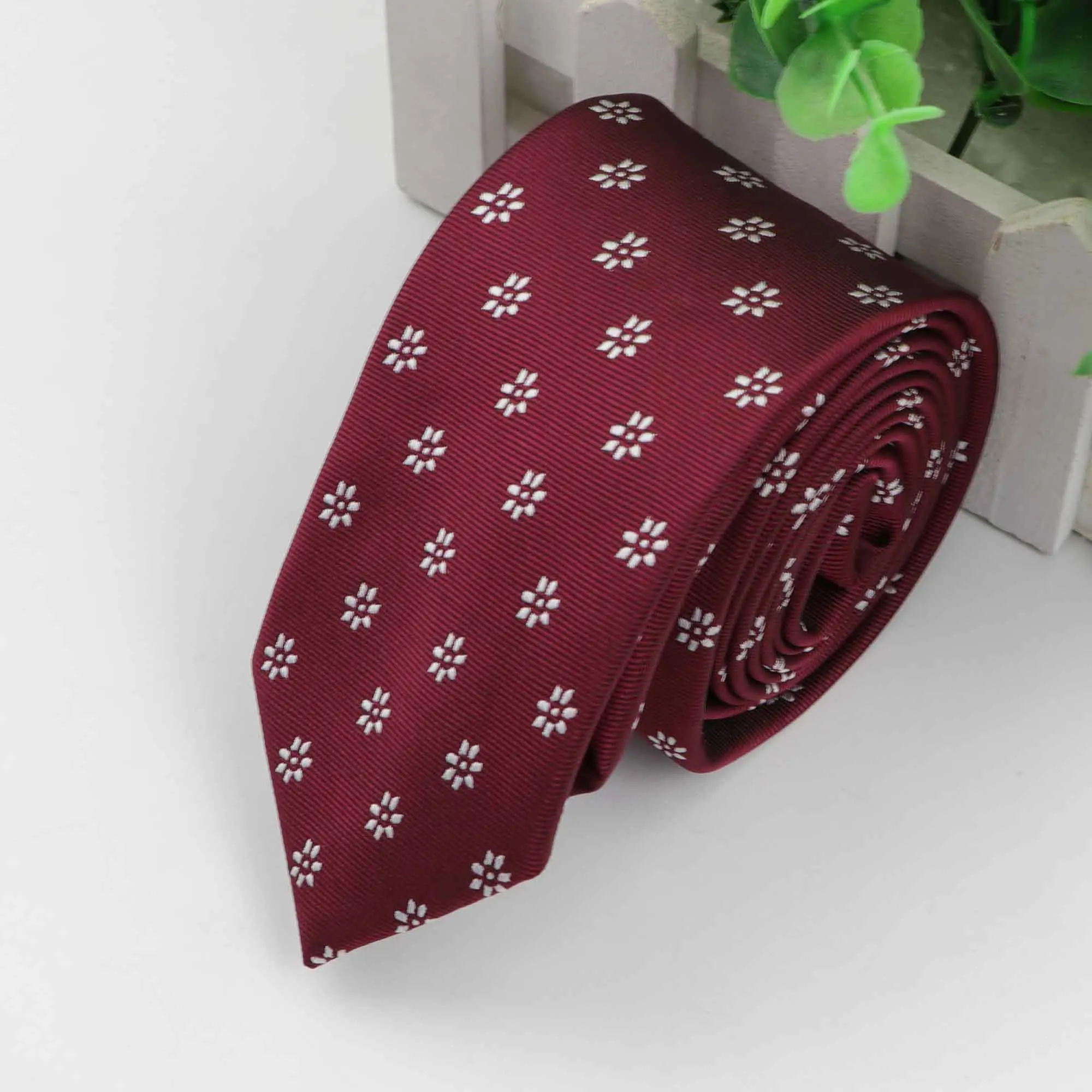 Мужской деловой галстук, официальный, полосатый, дизайнерский, жаккардовый, Свадебный, узкий галстук, классический, корбата, галстук, официальный, Gravata - Цвет: 23