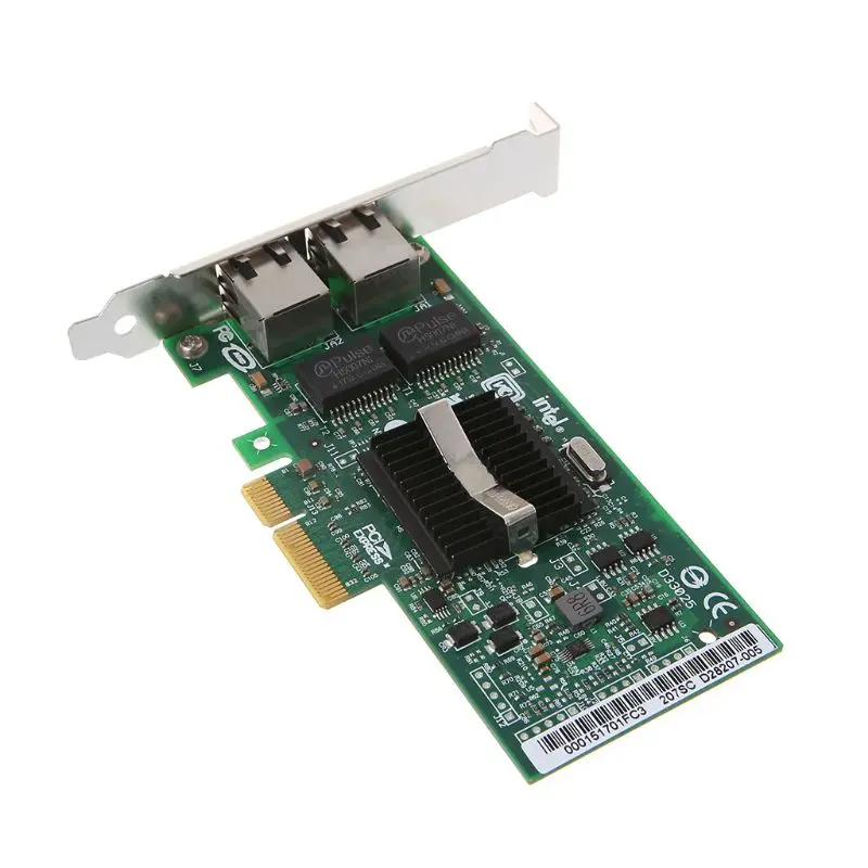 PCI-Express Dual Порты и разъёмы 10/100/1000 Мбит/с гигабитная сетевая карта сервер адаптер NIC EXPI9402PT контроллер Intel 82571