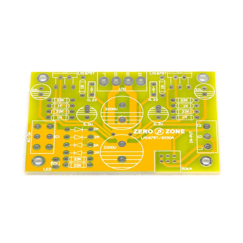 

Classic LM1875T/TDA2030A 2-channel post-amplifier board PCB