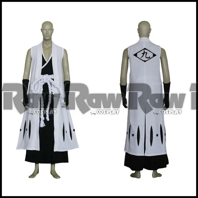 CUSTOME MADE Bleach Kensei Muguruma cosplay Team Leader Captain Costume