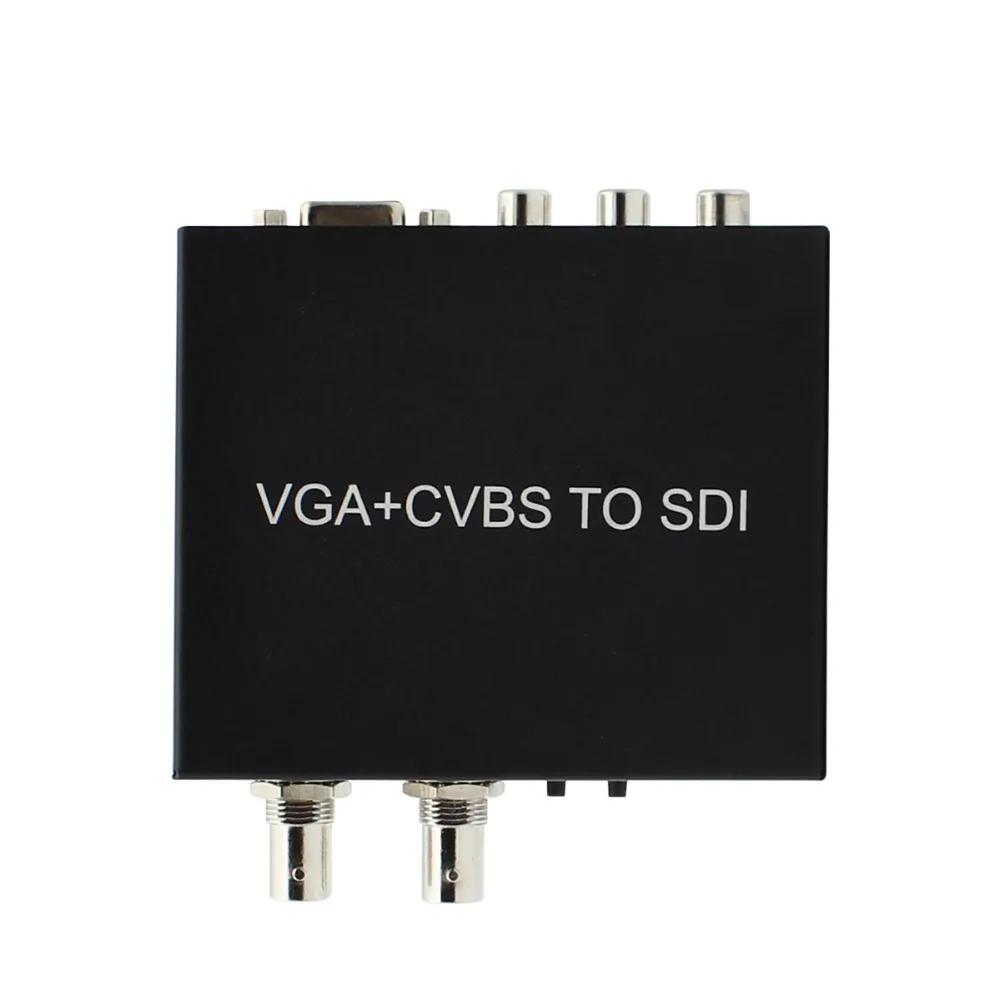 VGA+CVBS to SDI Converter,VGA AV+R/L Audio to SD/HD/3G SDI Box Broadcas,two sdi out port , with power adapter VGA+CVBS to SDI Converter,VGA AV+R/L Audio to SD/HD/3G SDI Box Broadcas,two sdi out port , with power adapter