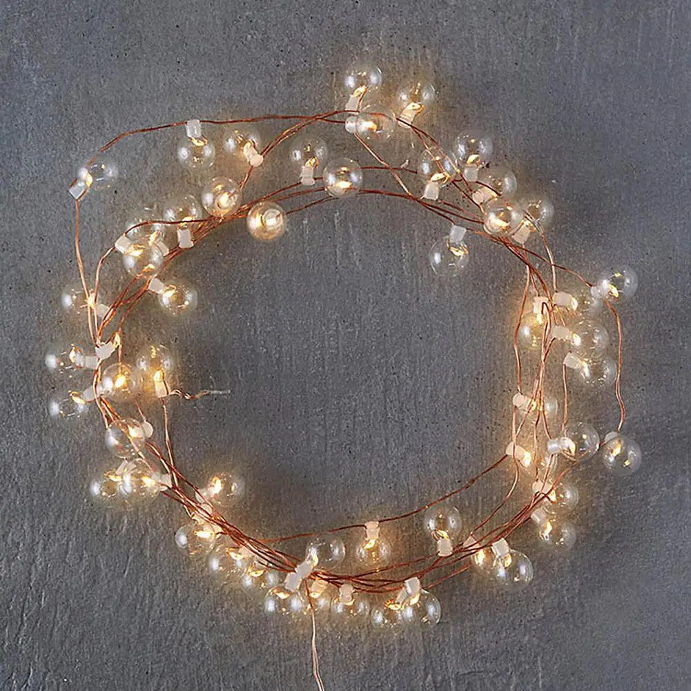 

2.5M 20LED String Lights 2.5W LED Garland Light Chain Outdoor Waterproof Bulb Light String Party Wedding Christmas Decoration