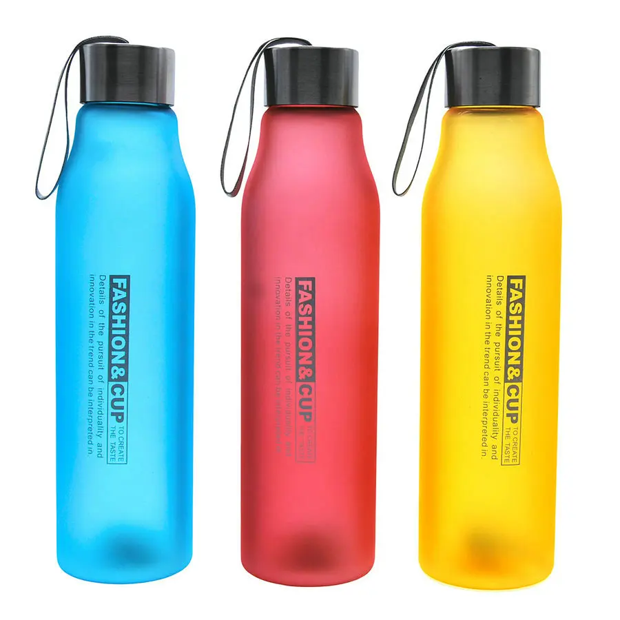 800mL Creative Portable Travel Hiking Frosted Shatterproof Bottle Water Cup New