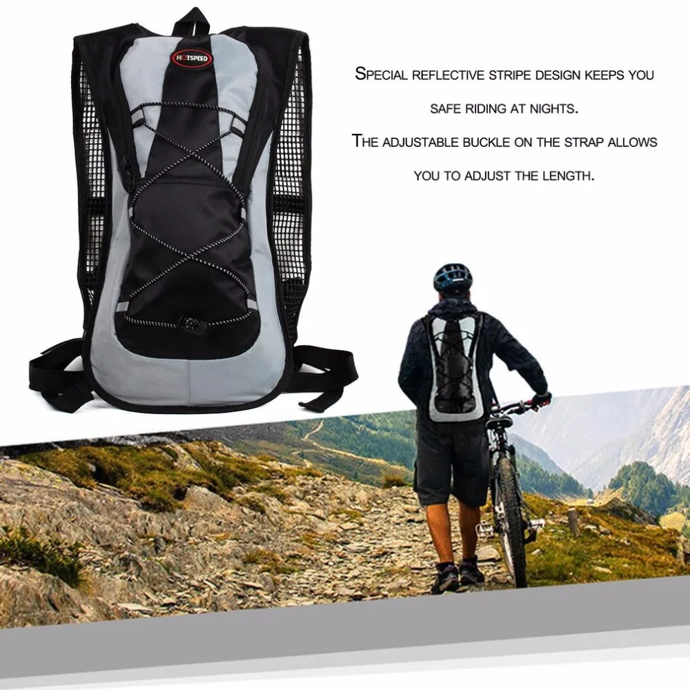 

5 Colors Unisex Outdoor Sports Backpack Bicycle Riding Mountaineering Backpack Riding Portable Travel Package Bag