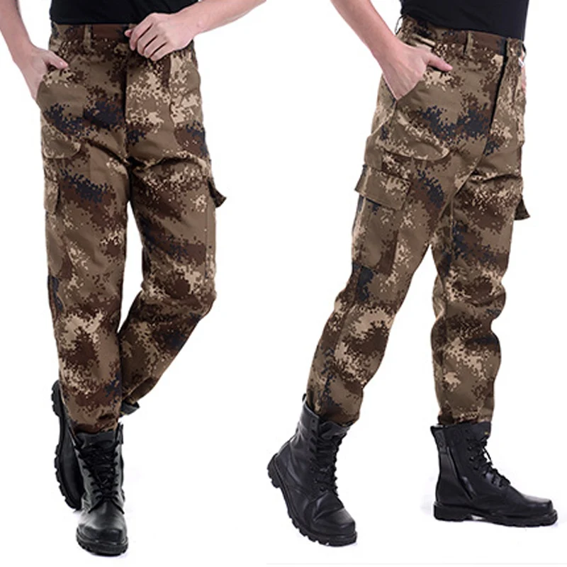 

Wear resistant Military Pants Large yards Camouflage pants Men's long pants