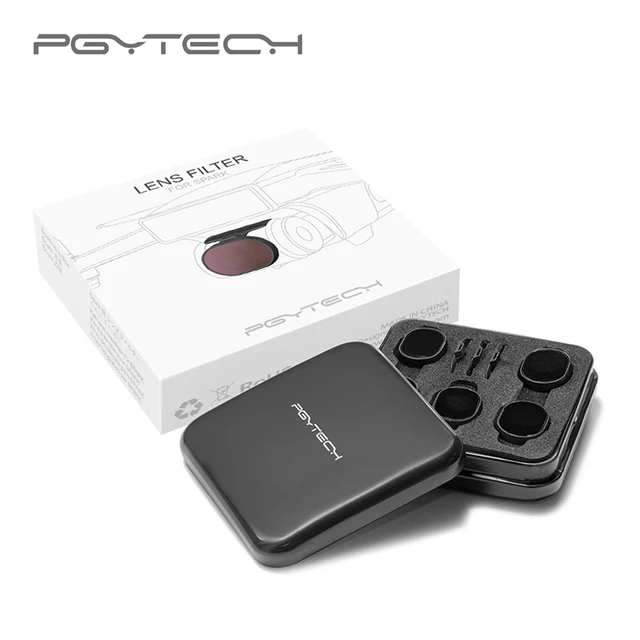 $69.9  PGYTECH Lens Filters 5pcs/Set (UV ND4 ND8 ND16 PL) for DJI Spark Drone Accessories HD Filter for Sp