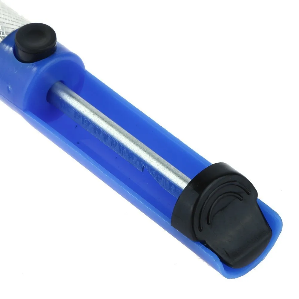 PEGASI Aluminium Tin Solder Sucker Desoldering Gun Pump Remover Suction Removal Device Tool Rated Soldering Iron Pen PEGASI Aluminium Tin Solder Sucker Desoldering Gun Pump Remover Suction Removal Device Tool Rated Soldering Iron Pen