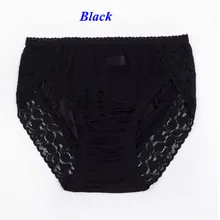 Натуральный шелк Вязаные кружевные женские женское белье, чистый шелк бесшовные трусики, шелк середины талии кружева сексуальное женское белье, шелковые трусы