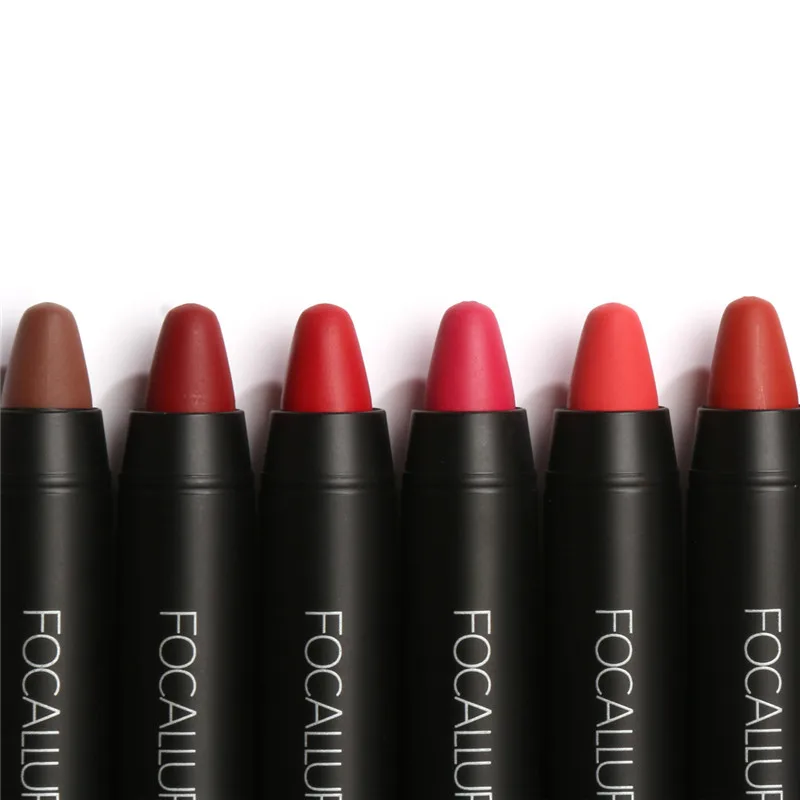 Focallure long lasting Matte ручка Губная помада обнаженная татуировки металлик губ
