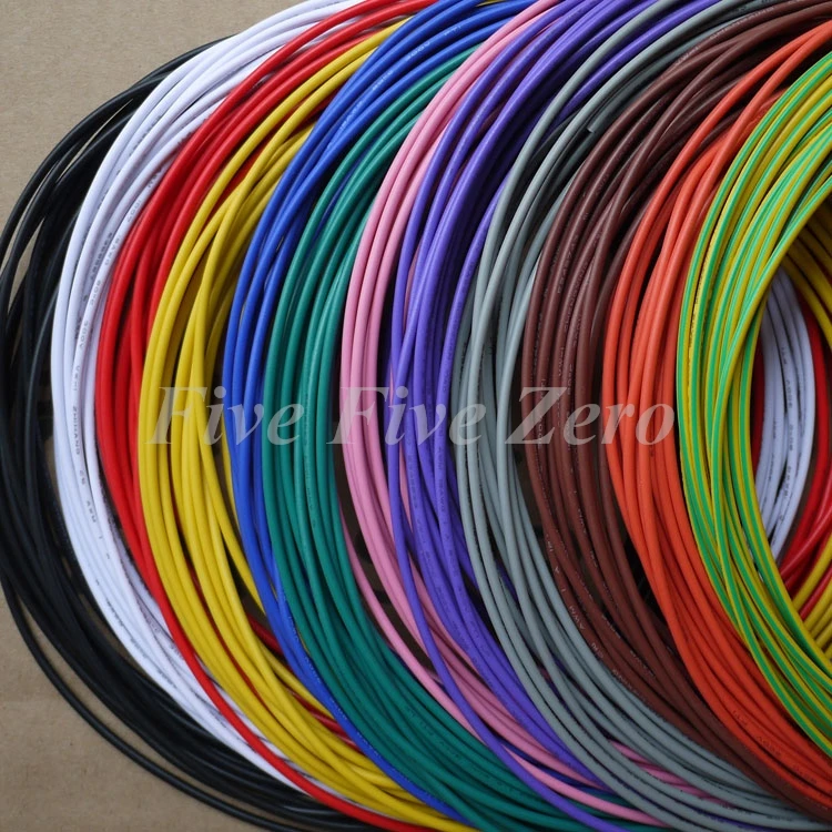22awg с изоляцией из ПВХ луженая Медный провод электронный Провода S эко кабель