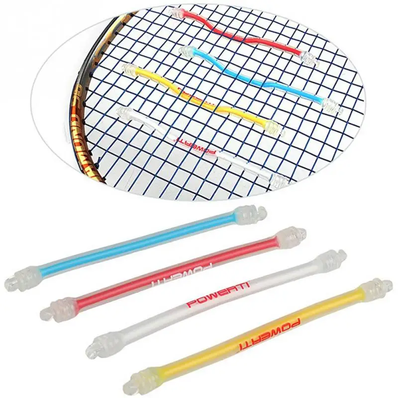

Tennis Vibration Dampener Design Durable Long Double Hook Raqueta 4 Color Silicone Tennis Vibration Dampener Tennis Accessories