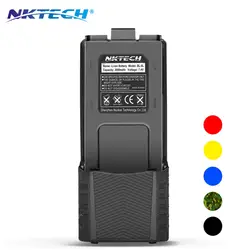 Nktech 7.4 В большой 3800 мАч Аккумулятор для Baofeng UV-5R батареи для радио Walkie Talkie части Оригинал Бао Фэн 3800 мАч УФ 5R UV5R