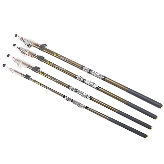 US $10.12 2019 The latest design of fishing rod Stream Hand Carbon Fiber Casting Telescopic Lightweight tough